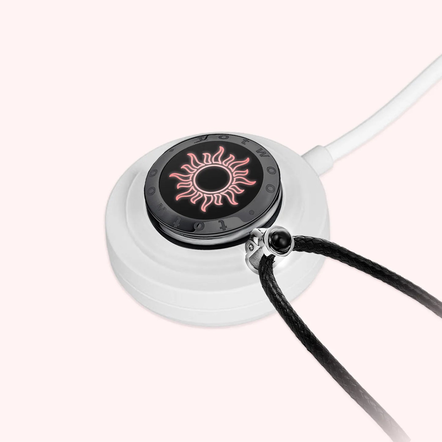 Totwoo Couple Touch Necklaces – Sun & Moon Agate LDR Gift