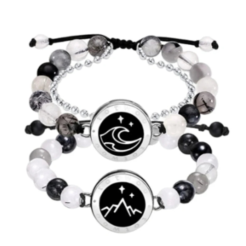 Totwoo Long Distance Touch Bracelets – Light & Vibration Set