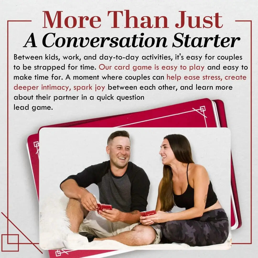 Better Together – Couple Card Game with 100 Romantic Questions
