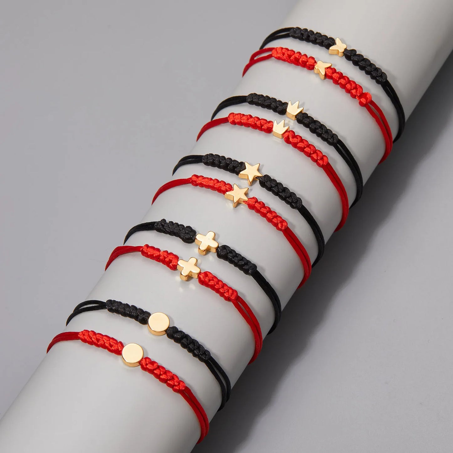 Long Distance Friendship Bracelets – Heart & Star Matching Set