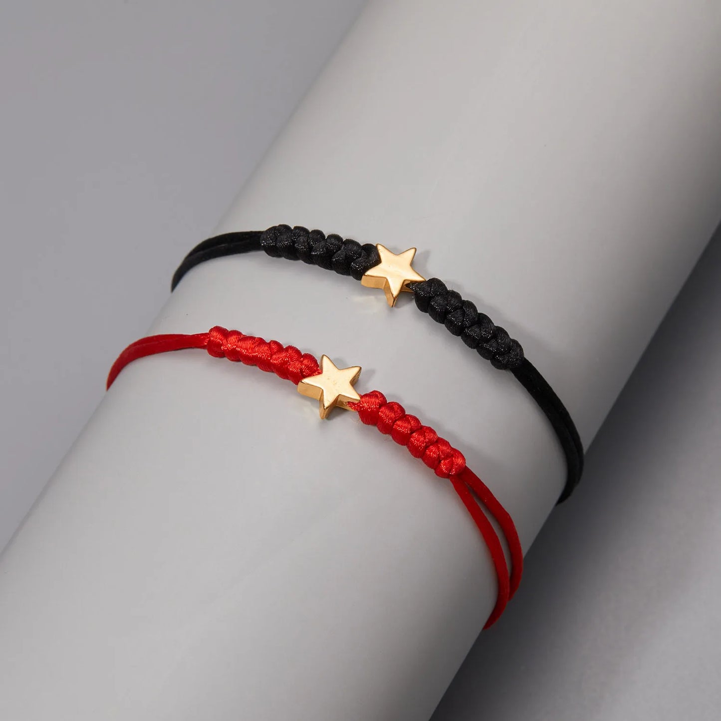 Long Distance Friendship Bracelets – Heart & Star Matching Set