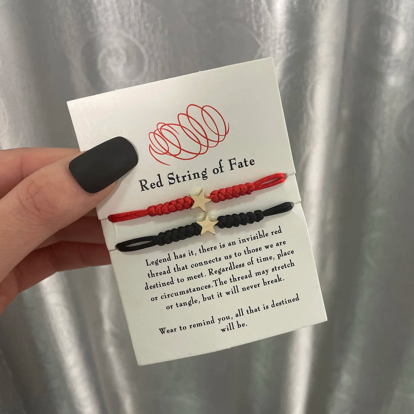 Long Distance Friendship Bracelets – Heart & Star Matching Set